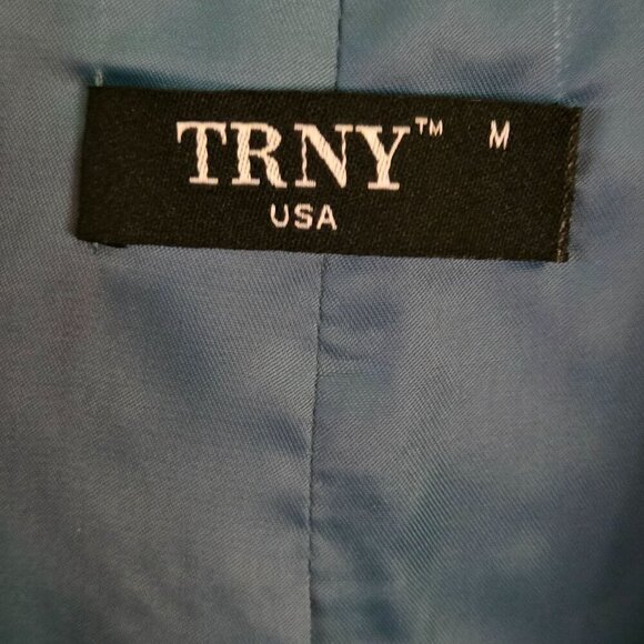 TRNY Oversized Relaxed Fit Mini Multi Colored Houndstooth Blazer Size M - Picture 10 of 13